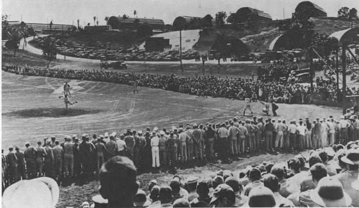 Baseball on Guam, 1945